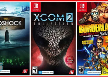 Tiga nama besar: BioShock, Borderlands & XCOM 2 akan hadir di Nintendo Switch pada 29 MEI 2020!