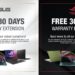 ASUS Service Warranty anda akan Dilanjutkan jika tamat dalam tempoh PKP!