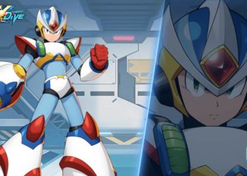 S Rank Second Armor X & peluncuran acara baru Mega Man X DiVE bermula!