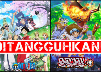 Anime ONE PIECE & DIGIMON ADVENTURES: rasmi ditangguhkan kerana pandemik COVID-19!