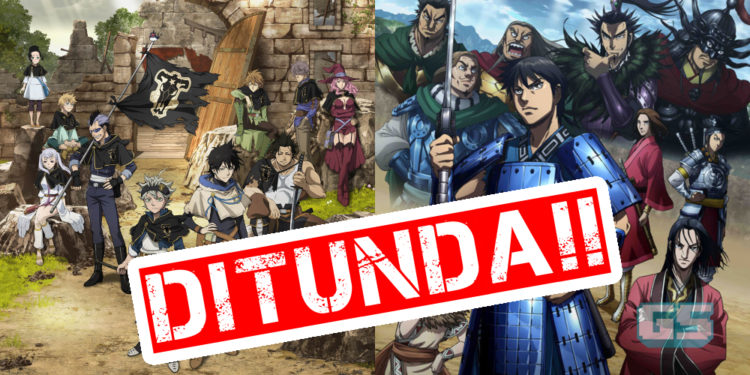 BLACK CLOVER & KINGDOM Season 3 rasmi menyertai senarai anime yang ditangguhkan!