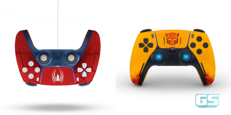 Reka bentuk unik untuk PS5 DualSense menampilkan Spider-Man, Transformers & lain-lain!
