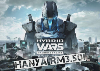 Hybrid Wars – Full Package bernilai hanya RM3.50 di STEAM! Game top-down mecha shooter padu!