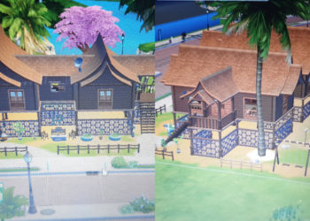 Seorang pemain SIMS 4 berjaya mereplikasikan semula RUMAH KAMPUNG! Memang nostalgik!