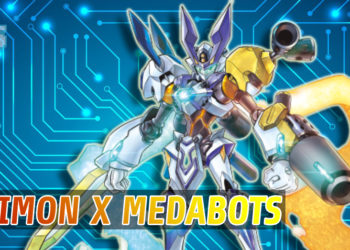 Omedamon ialah gabungan kolaborasi antara Digimon x Medabots!