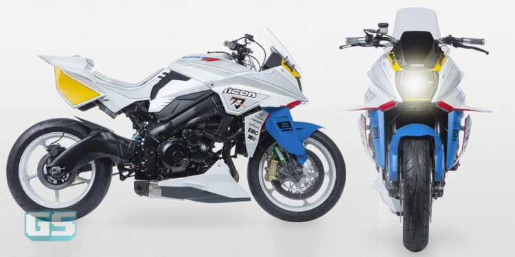 Motosikal Custom 2020 Suzuki Katana berilhamkan GUNDAM dihasilkan oleh Icon Motorsports!