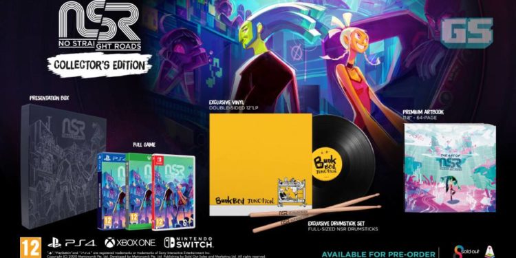 No Straight Roads disahkan hadir di Nintendo Switch & Xbox One dengan treler permainan baru yang rock!