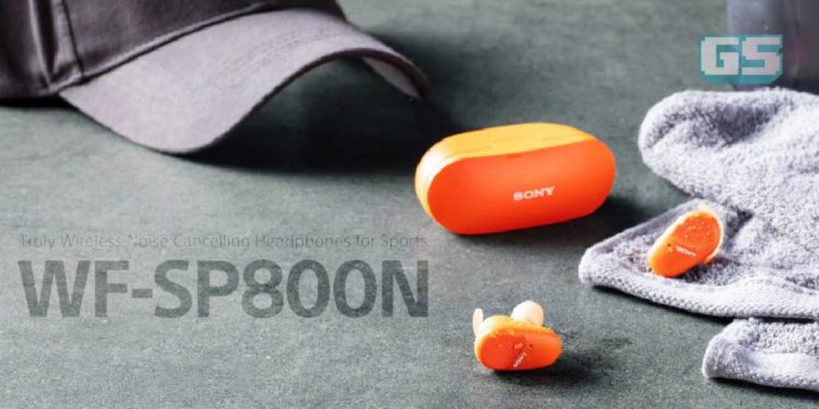 Katakan Ya pada Muzik dan Katakan Tidak pada peluh dengan Wireless WF-SP800N Sport Headphones Sony terbaru!