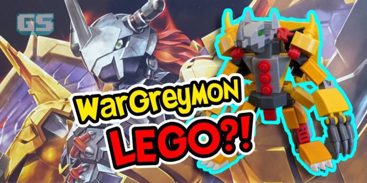 Peminat Digimon menghidupkan WarGreymon dalam versi LEGO!