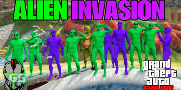 TREND BARU! Geng ALIEN mula mengganas di GTA ONLINE!