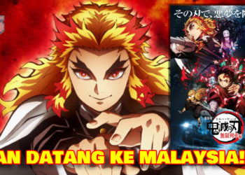 UPDATE: ODEX mengumumkan filem anime Kimetsu no Yaiba: Mugen Train turut ditayangkan di Malaysia!
