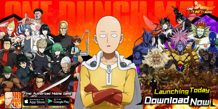 ONE PUNCH MAN: The Strongest kini dilancarkan! Apa lagi jom jadi wira di telefon pintar anda!