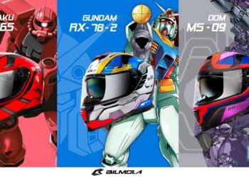 Helmet GUNDAM terbaru dari Bilmola pasti buat korang tergoda lah!