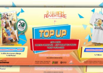 [UPDATE] Barangan eksport DIGIMON dari Jepun yang eksklusif untuk didapati di GSC Malaysia bermula 1 Julai ini!!