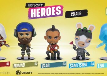 Ubisoft Heroes dalam bentuk figurin CHIBI dari UBICOLLECTIBLES sangat comel weh!