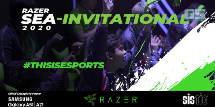 RAZER SOUTHEAST ASIAN-INVITATIONAL 2020: Meluaskan lagi Esport bersama kerjasama sama SAMSUNG & SISTIC!