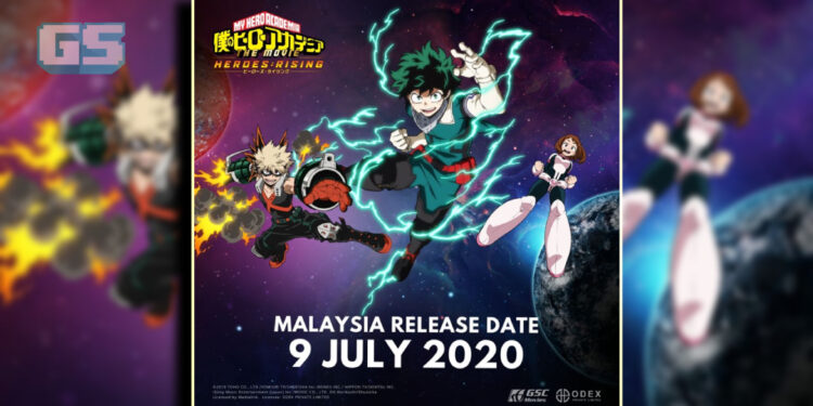 My Hero Academia: Heroes Rising dibuka di GSC Malaysia pada 9 Julai!