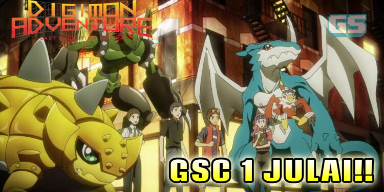 Digimon Adventure: Last Evolution Kizuna mula tayangan di GSC pada 1 Julai 2020!