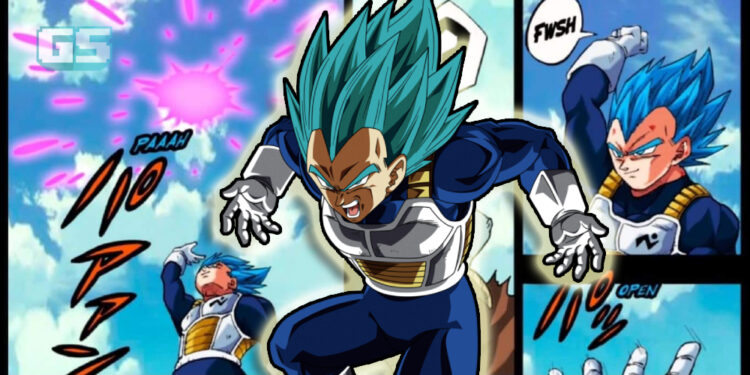 Vegeta akhirnya mengatasi Goku dengan menunjukkan abiliti terbaru Forced Spirit Fission!