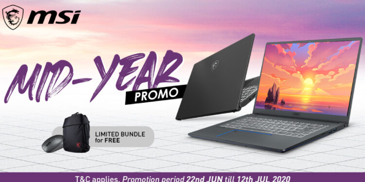 Sertai MSI Mid-Year Promo pada Isnin ini untuk dapatkan peranti idaman pada harga murah!