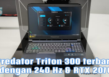 Ulasan Predator Triton 300 (PT315-51) dengan RTX 2070! Semakin lama semakin hebat!