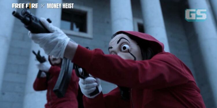 Garena Free Fire ada crossover dengan siri Netflix – Money Heist!