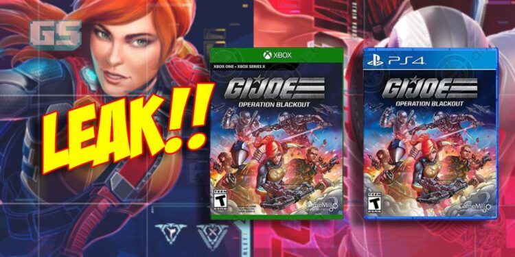LEAK!! Cover Box G.I. Joe Operation Blackout untuk PS4 dan Xbox One!