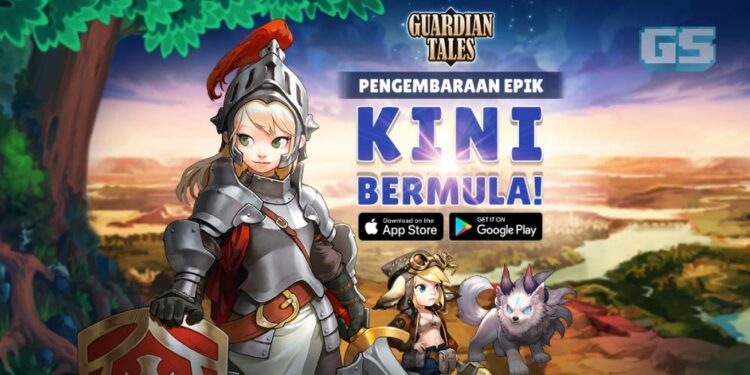 Pengembaraan epik kini bermula~ Guardian Tales kini membuat Debut Antarabangsa!