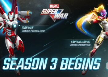 MARVEL Super War Season 3 bermula dengan Original Space War Armor untuk Iron Man dan Captain Marvel!