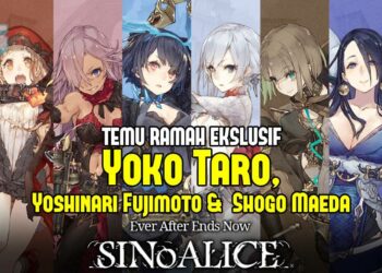 “Saya mahu anda semua menikmati permainan itu” Temu Ramah Eksklusif bersama pembangun SINoALICE termasuk Yoko Taro yang suka bergurau!