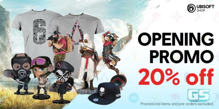 UBISOFT Melancarkan kedai barangan Online di Malaysia!