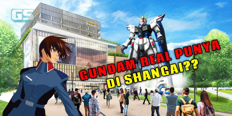 Shangai ingin membuat patung “life-sized” Mobile Suit Gundam!