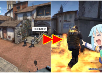 Cheater CS:GO kena TROLL dengan hack palsu! Karma itu benar!
