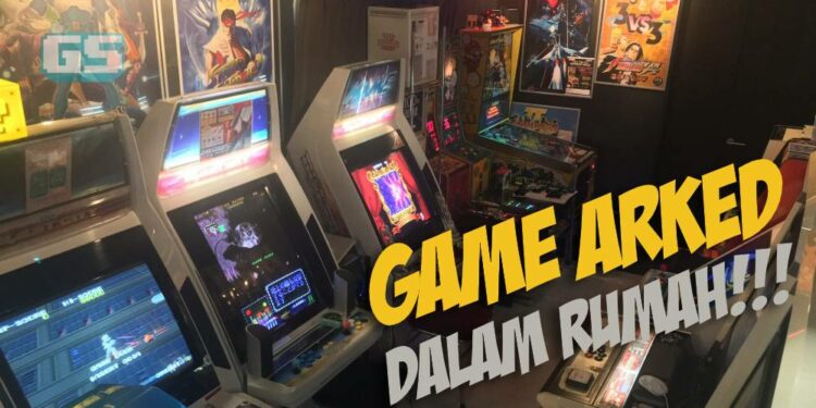 Lelaki Jepun ni mengubah rumah dia jadi Arked Game!