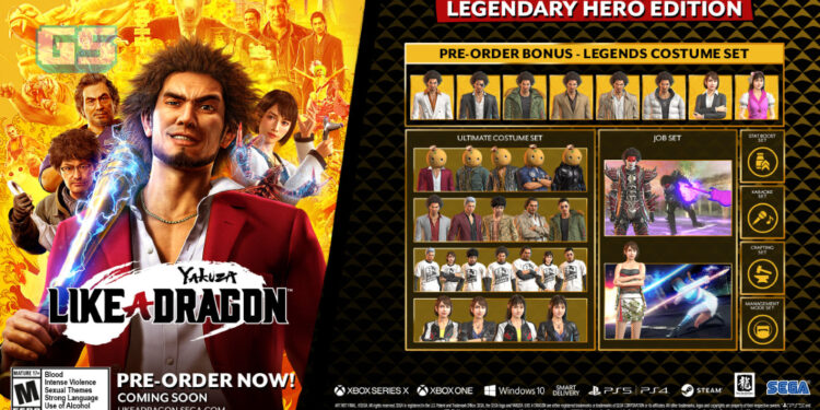 Yakuza: Like a Dragon akan keluar bulan November! Versi PS5 dalam rancangan!