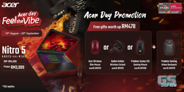 Acer menyambut Hari Merdeka dengan 5 produk terbaru!