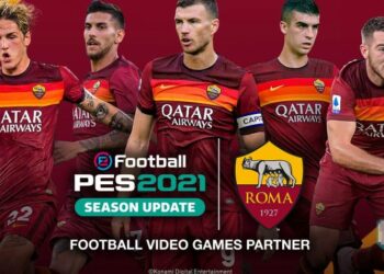 PES 2021 SEASON UPDATE akan termasuk AS Roma!!