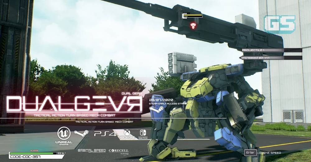 DUAL GEAR – kombat Mecha Aksi turn-based, kini dilancarkan di Steam Early Access!