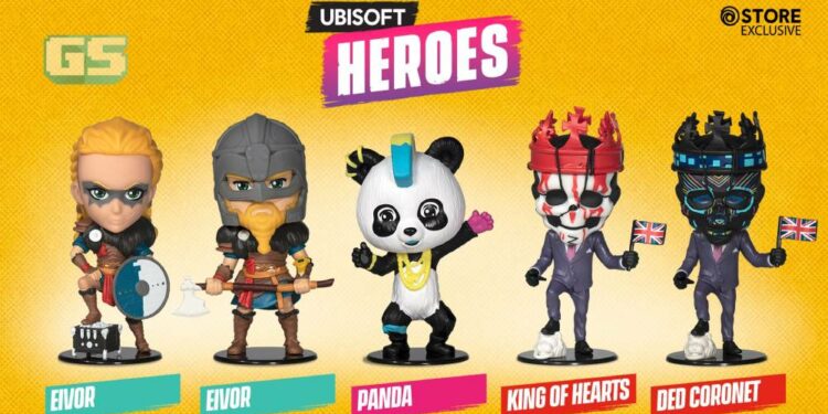 Figurin Chibi Ubisoft Heroes terbaru dengan kolaborasi unik dengan Baccarat