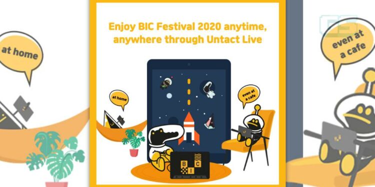 BIC Festival bekerjasama dengan LG Uplus dan NBP untuk pameran dalam talian yang lebih baik
