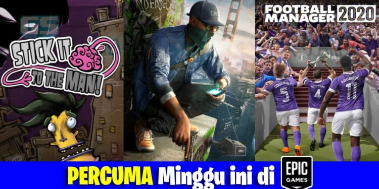 Watch Dogs 2 bersama beberapa game lain kini percuma di Epic Games Store!