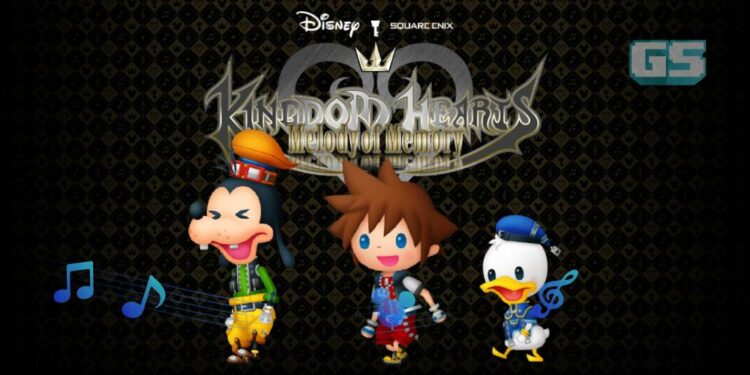 Alunan muzik tanpa henti~ Butiran lanjut Kingdom Hearts Melody of Memory
