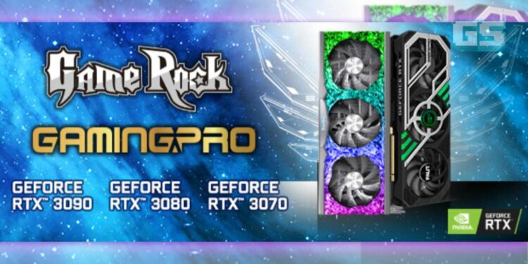 Palit melancarkan Siri GeForce RTX 30 GameRock dan GamingPro!!