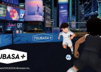 TSUBASA+ menampilkan Captain Tsubasa dalam gameplay Bola Sepak dunia realiti!