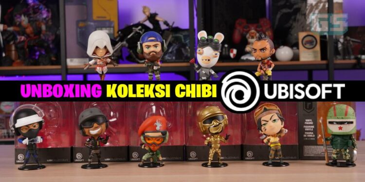 Figurin Chibi Ubisoft semua comel-comel weh! Jom usha koleksi kami~