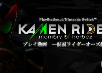 Gameplay baru Kamen Rider OOO untuk Kamen Rider: Memory Of Heroez! Bersama Kamen Rider W dan Zero-One!