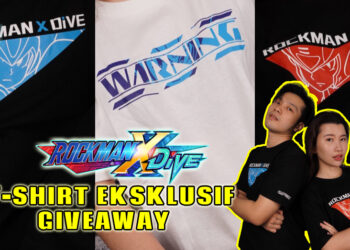 [GIVEAWAY] T-Shirts Eksklusif ROCKMAN X DiVE bakal menjadi milik anda! Jom sertai sekarang!