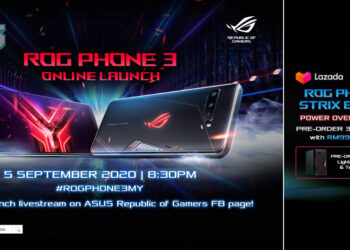 Pra-pesan ASUS ROG Phone 3 Strix Edition sekarang untuk RM999! Bakal dilancarkan 5 September 2020!