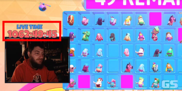 Seorang streamer Twitch sudah live lebih 1,000 jam tanpa henti!
