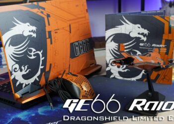 Kapal Angkasa mendarat! Unboxing edisi terhad MSI GE66 Raider Dragonshield terbaru!